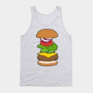 Burger Tank Top